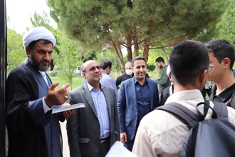 اعزام دانشجویان علوم پزشکی شهرکرد به پیاده‌روی اربعین