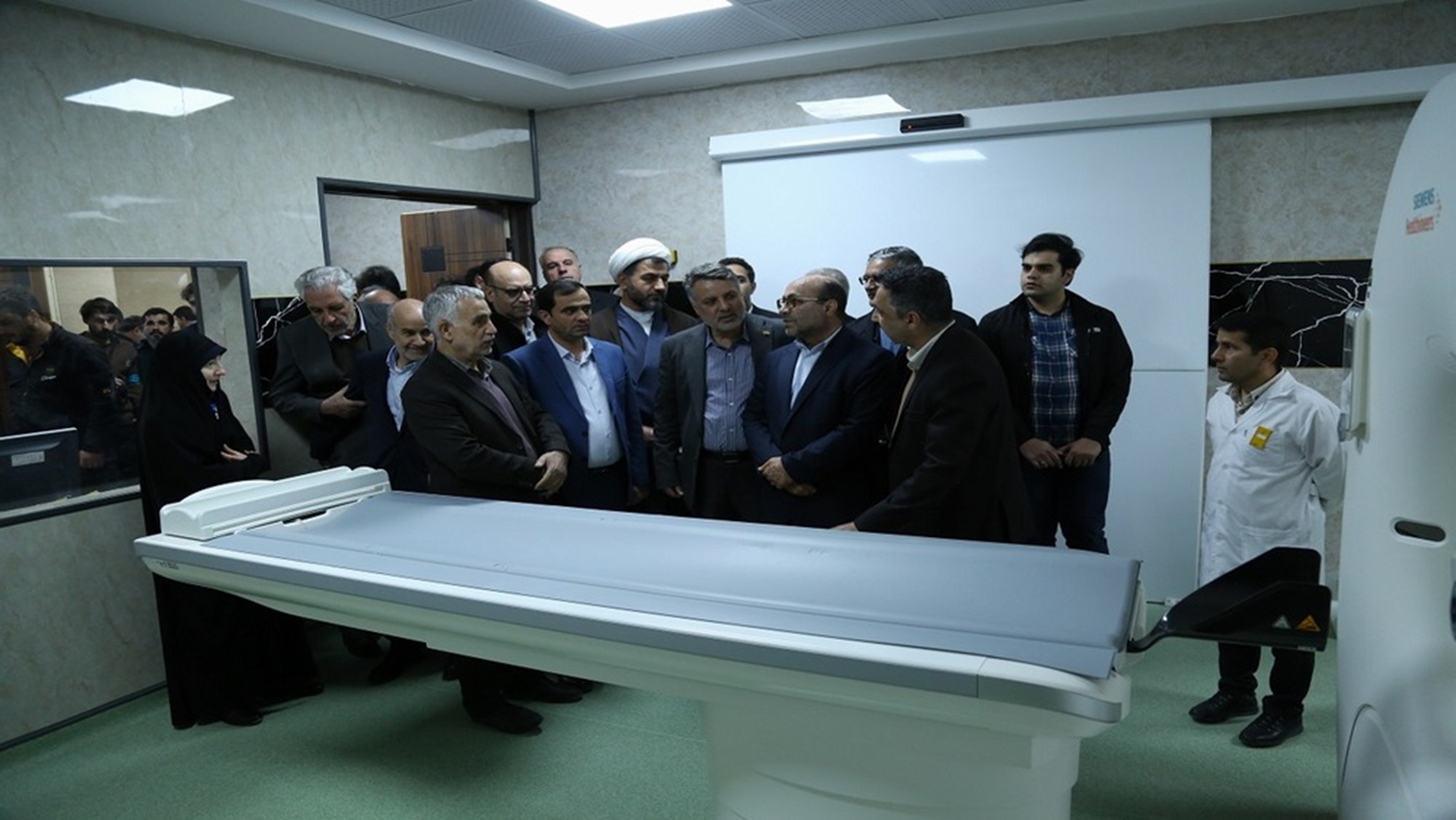 افتتاح اولین مرکز سی‌تی آنژیوگرافی استان در بیمارستان هاجر(س) شهرکرد 